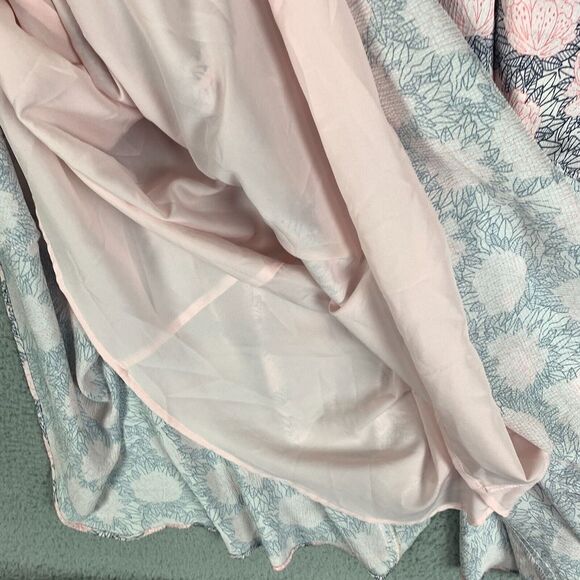 Gal Meets Glam Lizzie Dress Size 4 Pink‎ Uptown Floral Long Sleeve Midi Spring - Picture 10 of 15